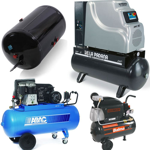 Kompresszorok, tartályok kompresszor, légtartály, csavarkompresszor